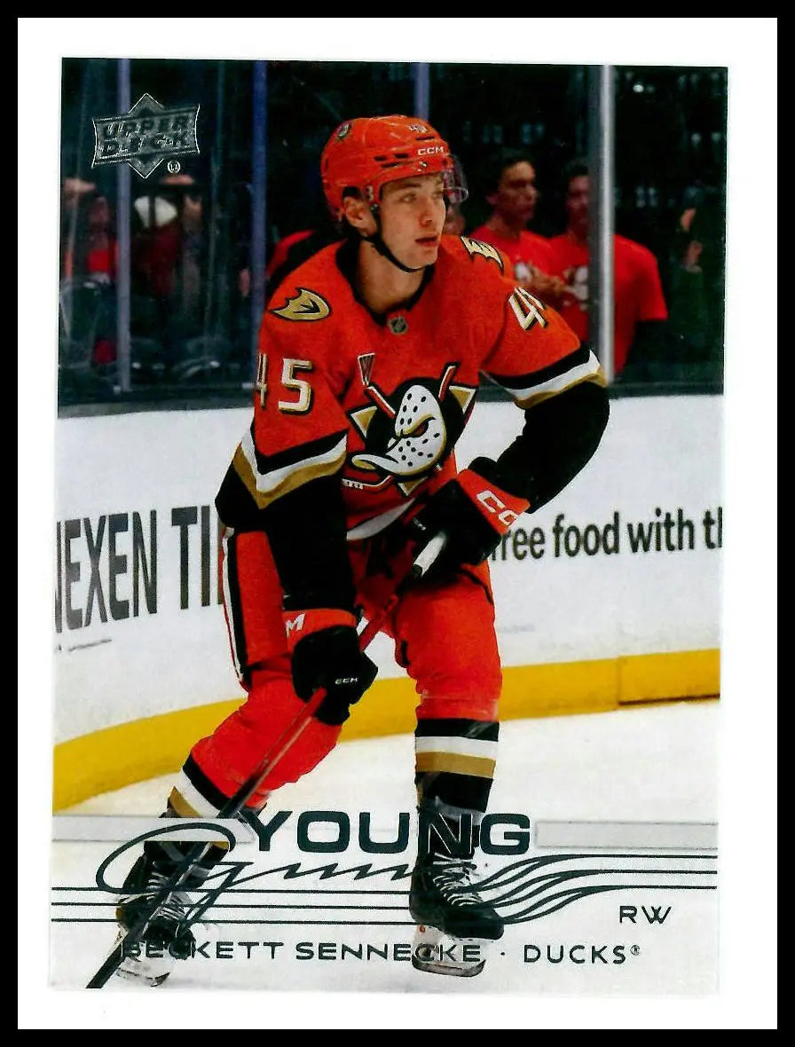 2025-26 Upper Deck Extended Series Young Guns Rookie Beckett Sennecke RC (A) 
