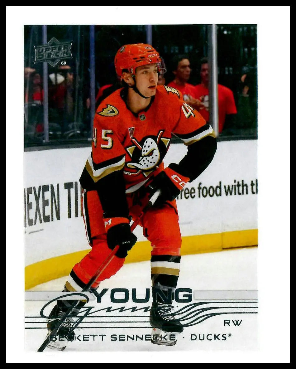 2025-26 Upper Deck Extended Series Young Guns Rookie Beckett Sennecke RC (B) 