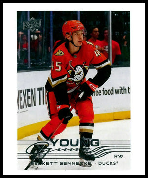 2025-26 Upper Deck Extended Series Young Guns Rookie Beckett Sennecke RC (D) 