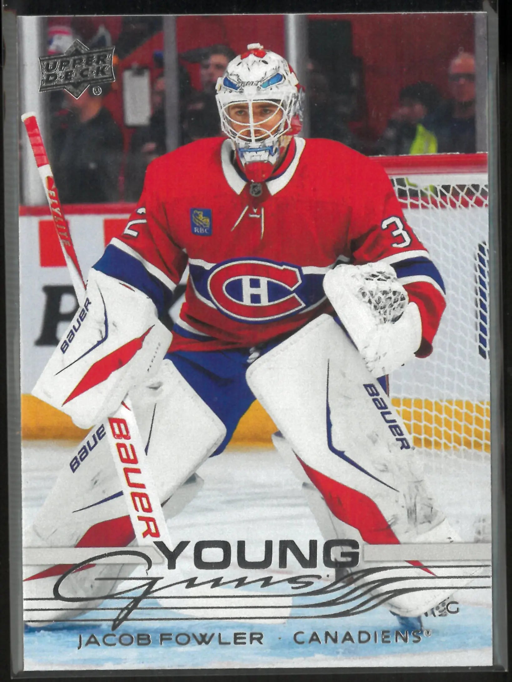 2025-26 Upper Deck Extended Series Young Guns Rookie Jacob Fowler 