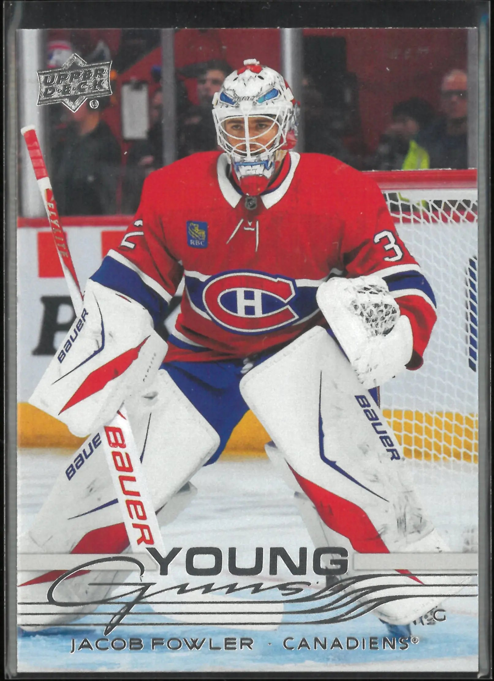 2025-26 Upper Deck Extended Series Young Guns Rookie Jacob Fowler RC 