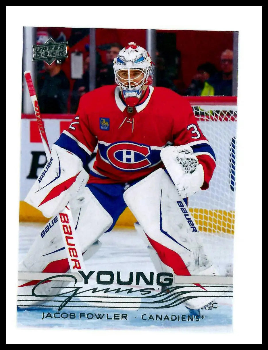 2025-26 Upper Deck Extended Series Young Guns Rookie Jacob Fowler RC (A) 