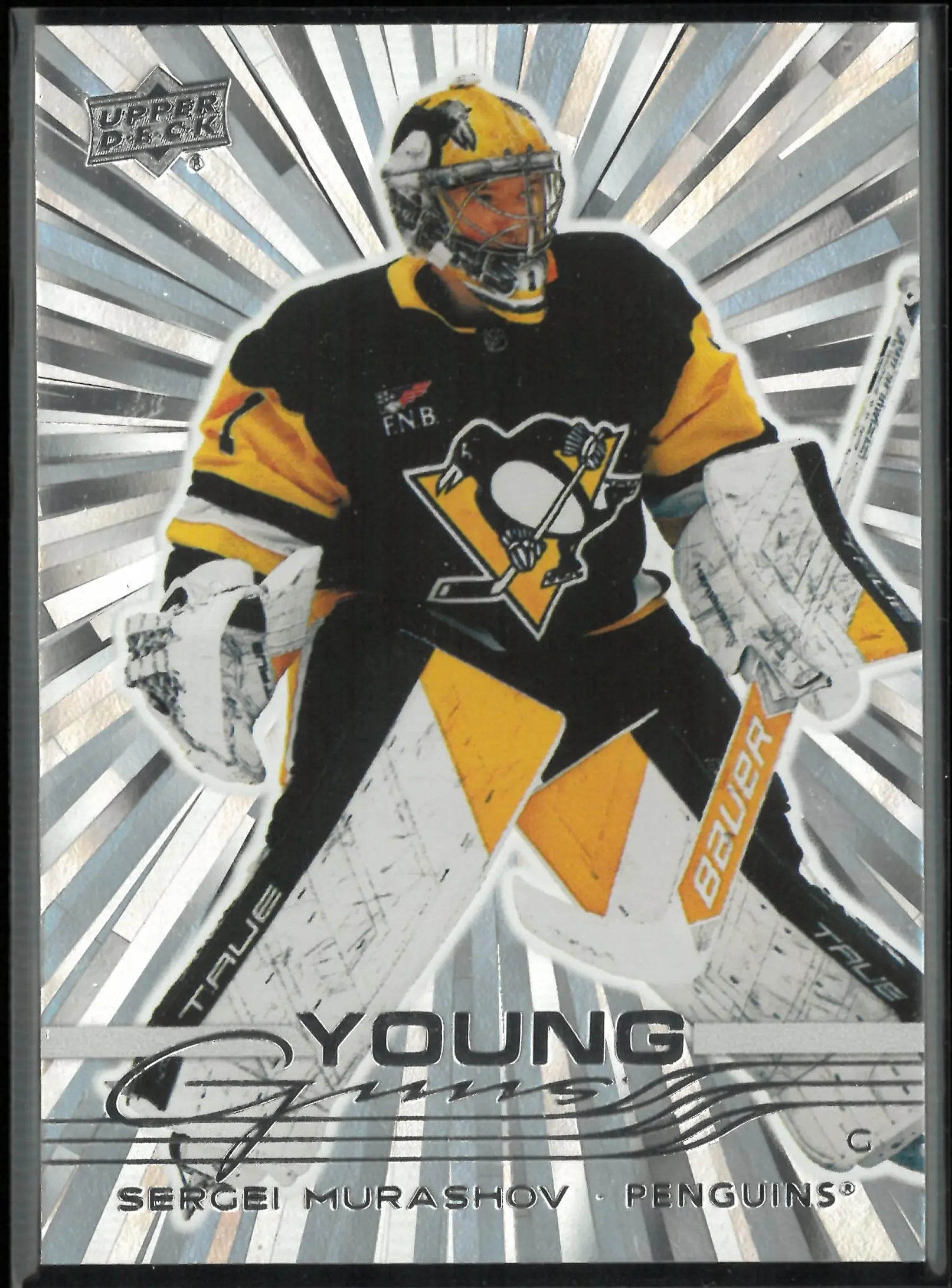 2025-26 Upper Deck Extended Series Young Guns Rookie Sergei Murashov Outburst RC 