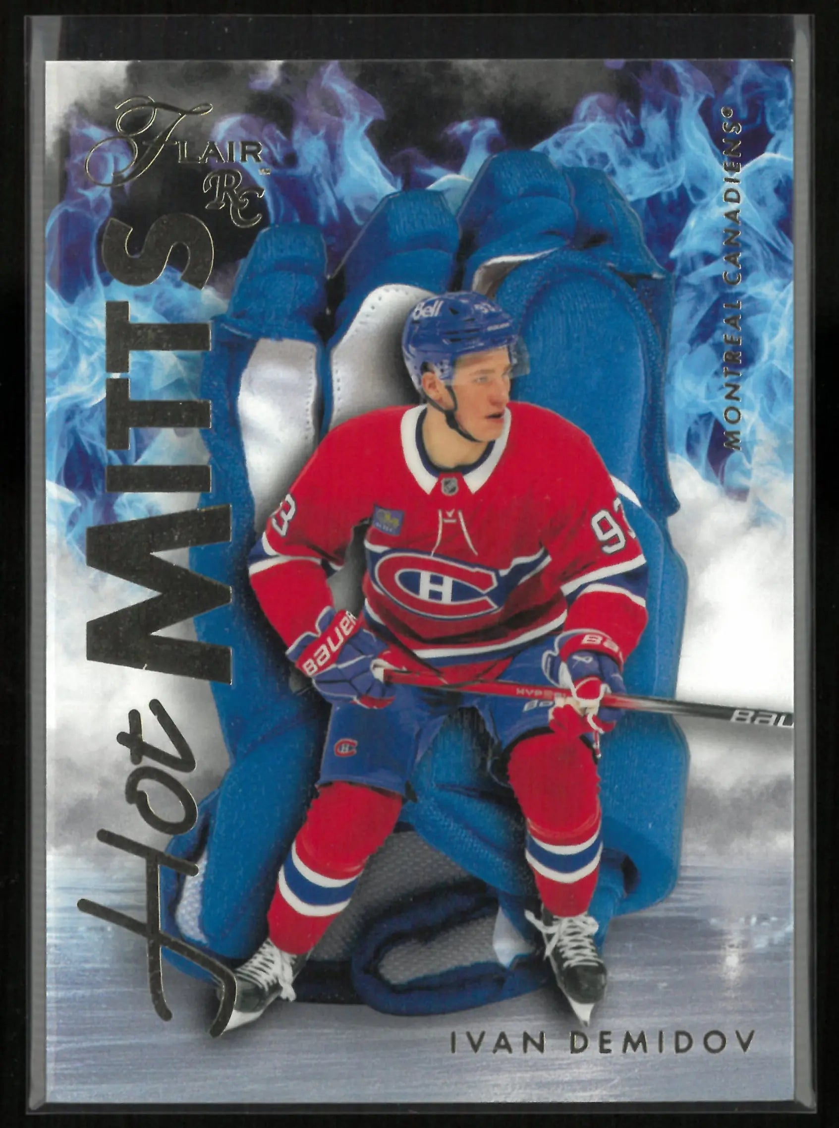 2025-26 Upper Deck Flair Hot Mitts Ivan Demidov Rookie RC 