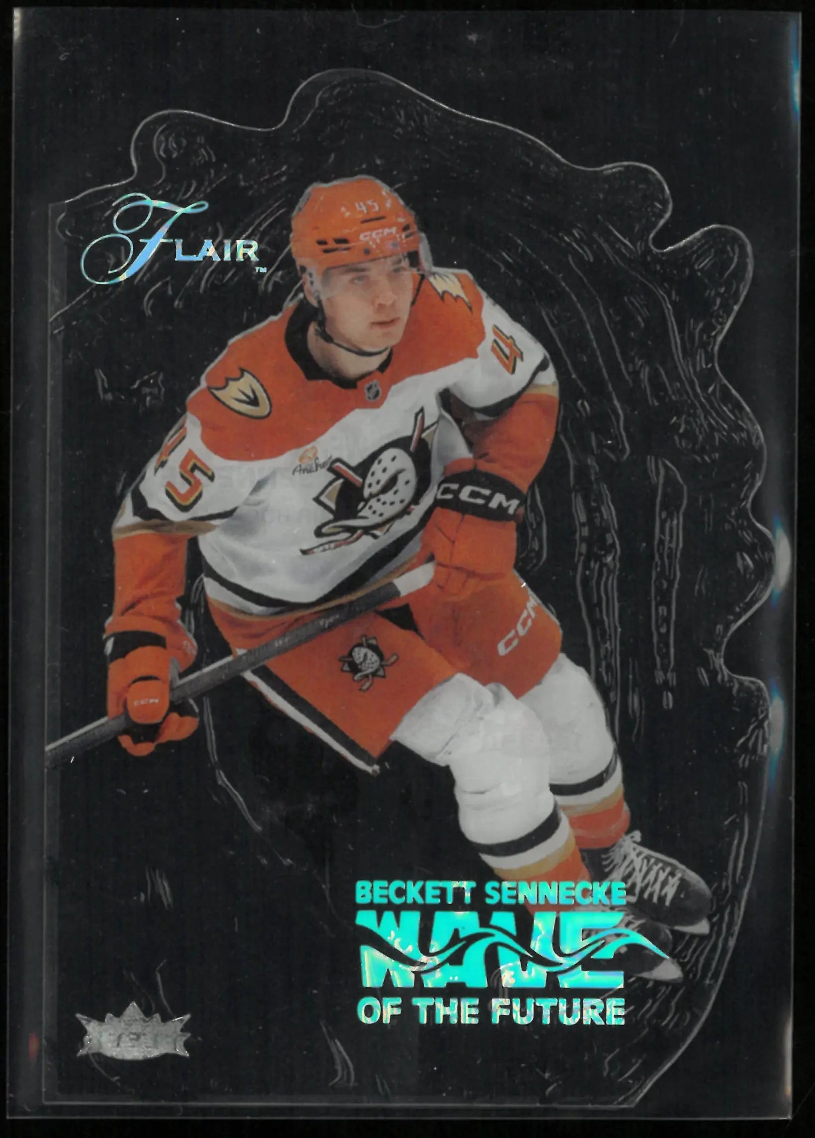 2025-26 Upper Deck Flair Wave of the Future Beckett Sennecke 