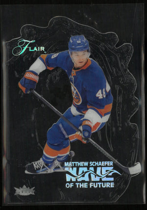 2025-26 Upper Deck Flair Wave of the Future Matthew Schaefer 