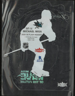 2025-26 Upper Deck Flair Wave of the Future Michael Misa 