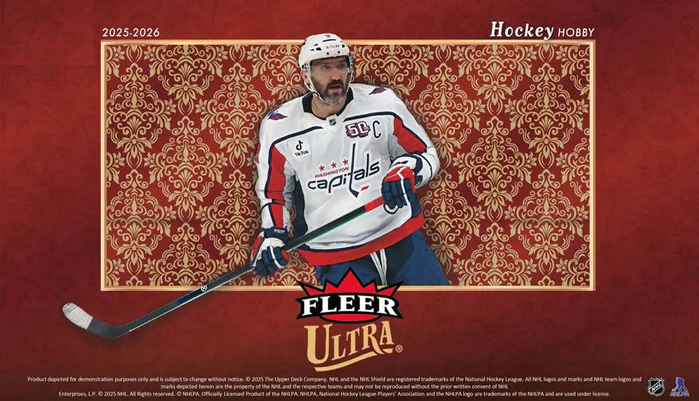2025-26 Upper Deck Fleer Ultra Hockey Hobby Box 