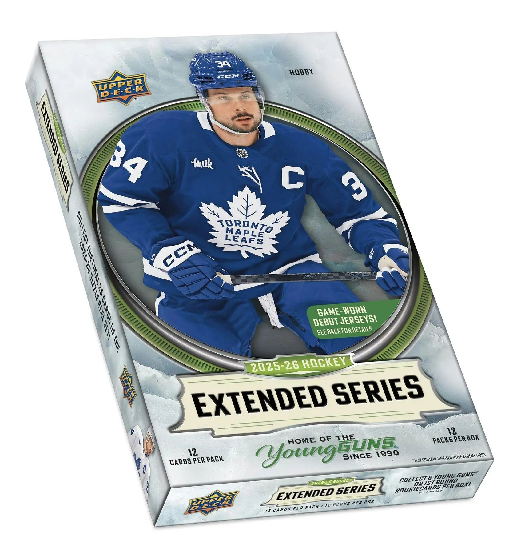 2025-26 Upper Deck Hockey Extended Series Hobby Box 