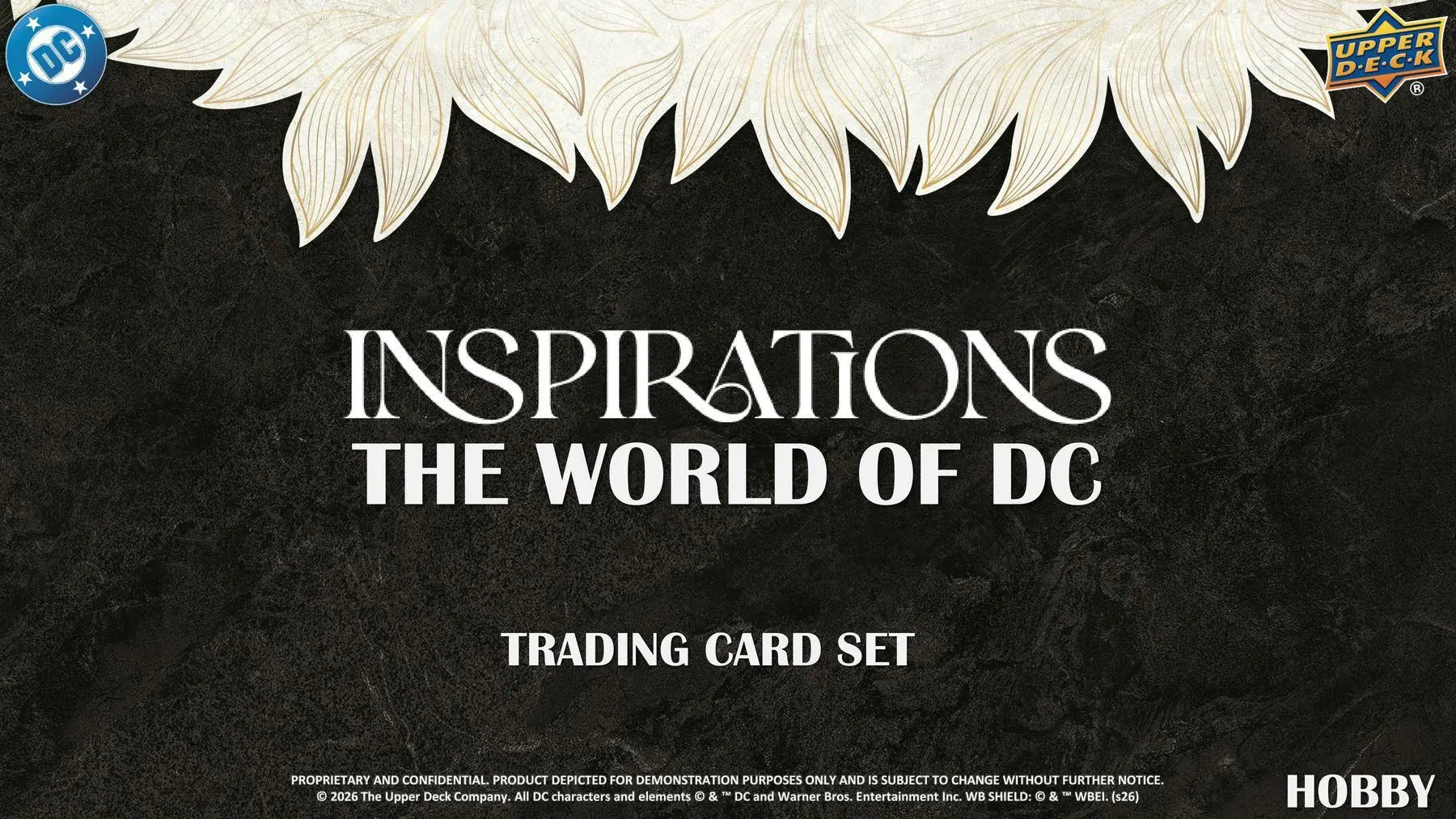 2025-26 Upper Deck Inspirations The World of DC Hobby Box (Pre Order) 