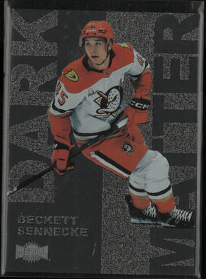 2025-26 Upper Deck Metal Universe Dark Matter Beckett Sennecke 