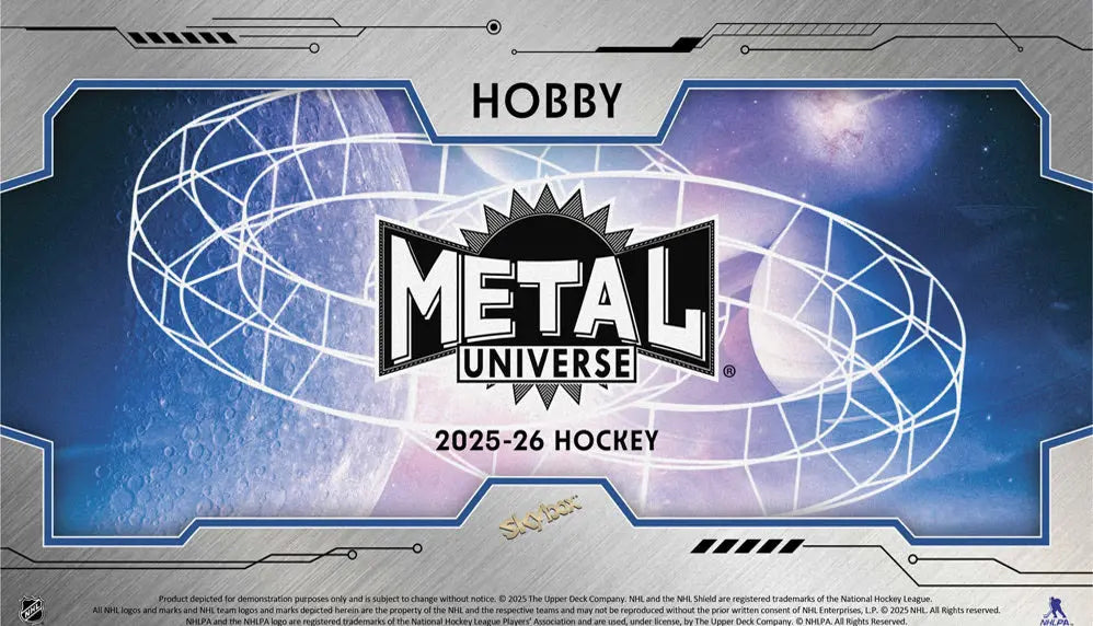 2025-26 Upper Deck Metal Universe Hockey Hobby Box (Pre Order) 