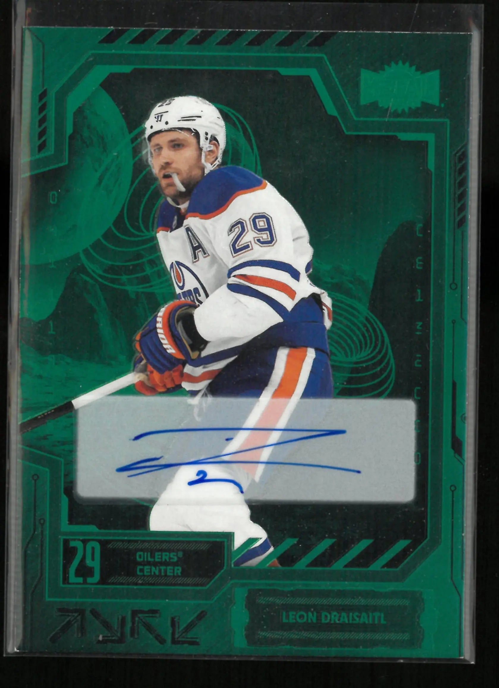 2025-26 Upper Deck Metal Universe Leon Draisaitl Green Autograph Auto /10 