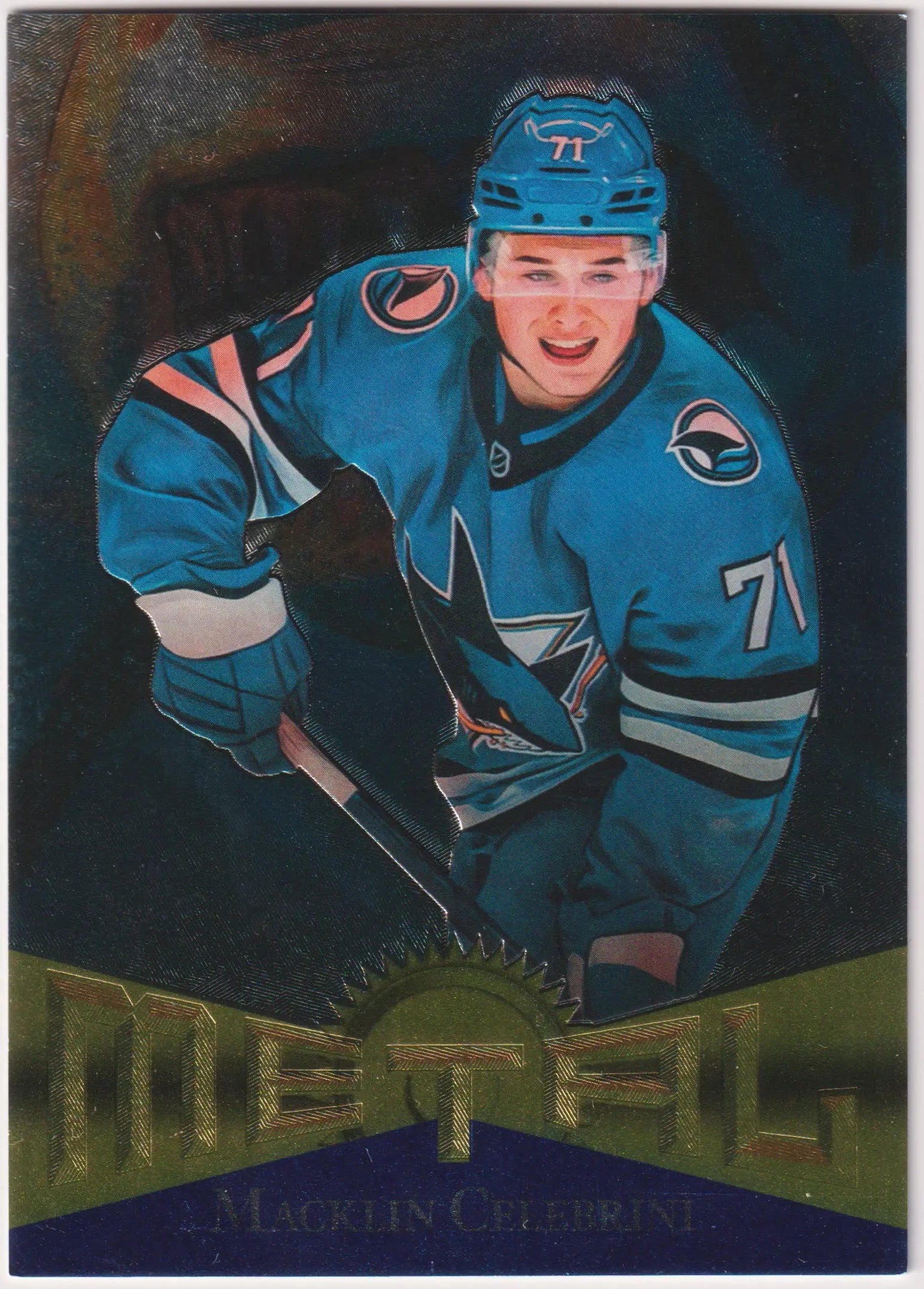 2025-26 Upper Deck Metal Universe Skybox Macklin Celebrini 