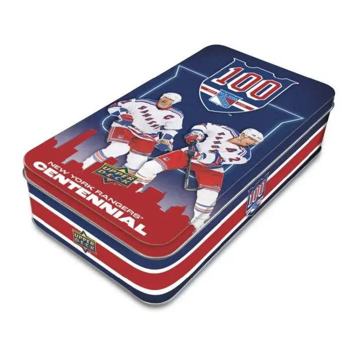 2025-26 Upper Deck New York Rangers Centennial Hockey Hobby Box 