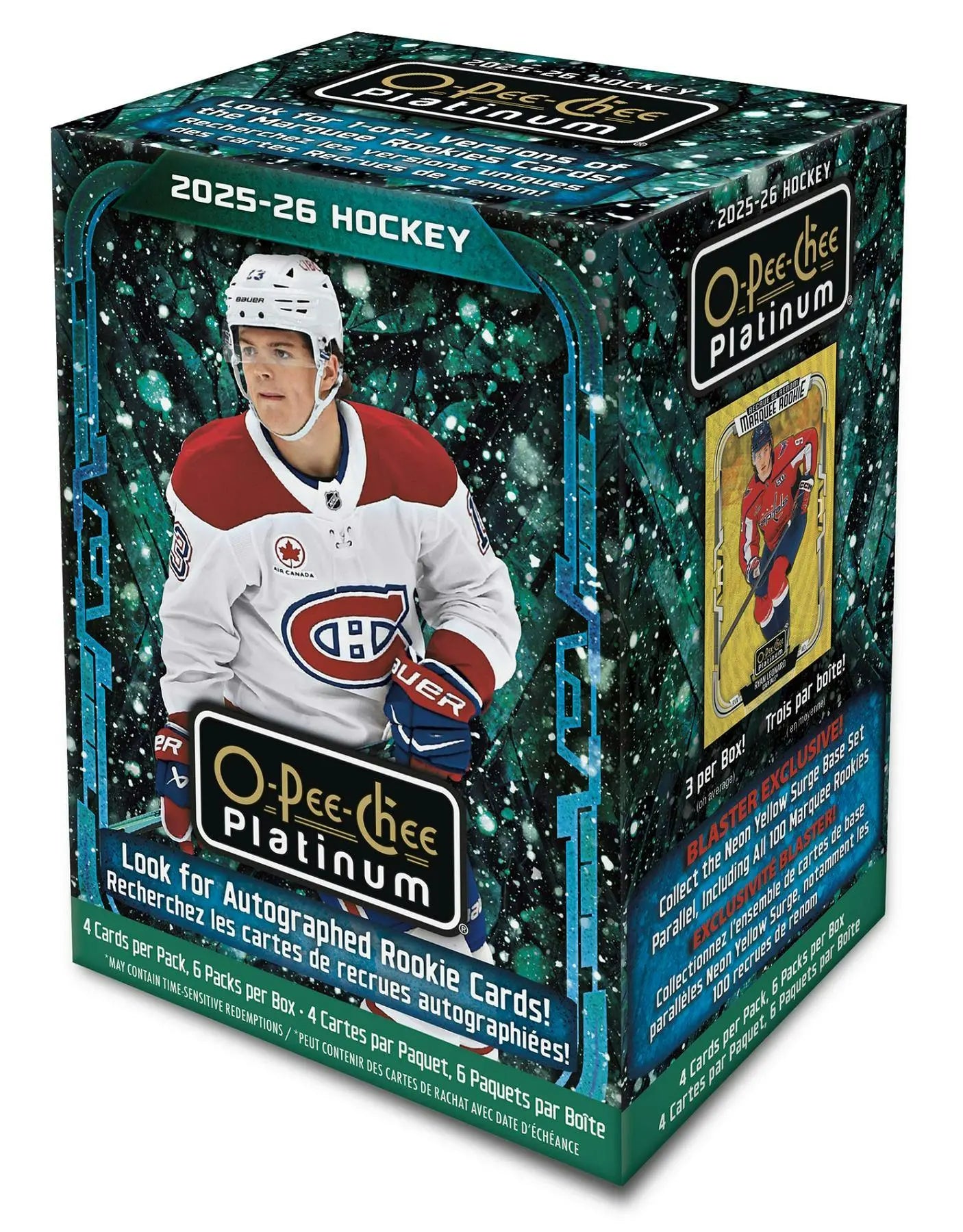 2025-26 Upper Deck O-Pee-Chee Platinum Hockey Blaster Box 