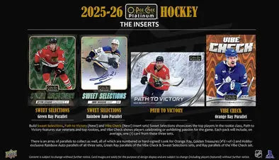 2025-26 Upper Deck O-Pee-Chee Platinum Hockey Hobby Box 