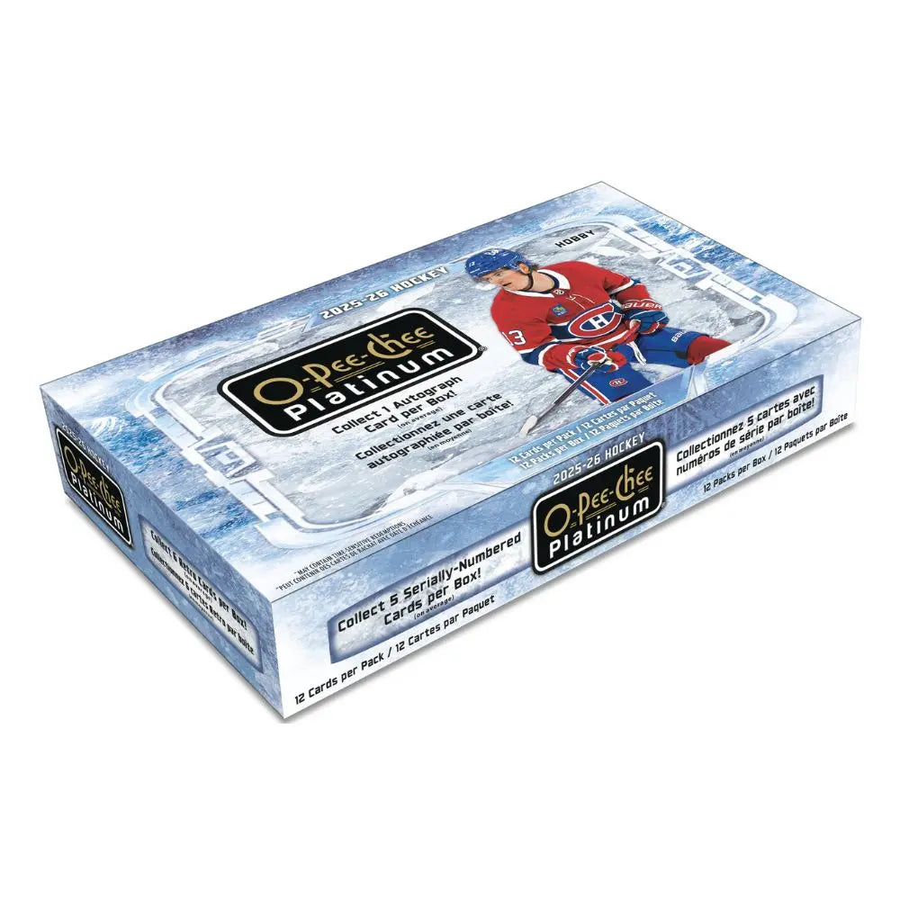 2025-26 Upper Deck O-Pee-Chee Platinum Hockey Hobby Box 