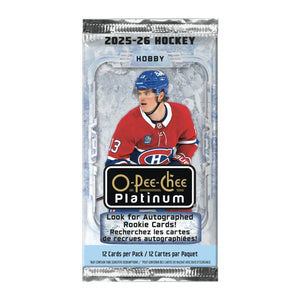2025-26 Upper Deck O-Pee-Chee Platinum Hockey Hobby Single Pack Sales 