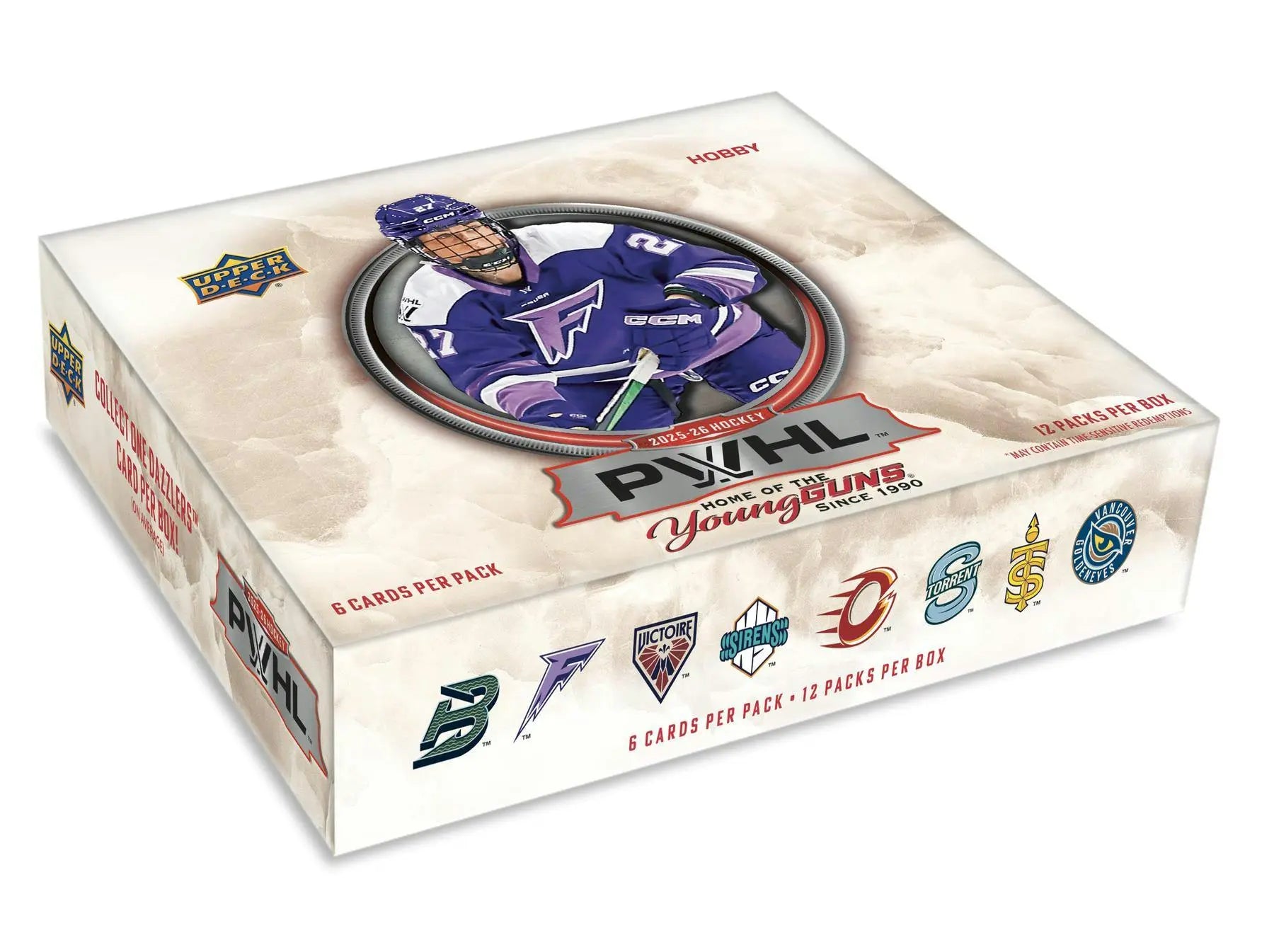 2025/26 Upper Deck PWHL Hockey Hobby Box 