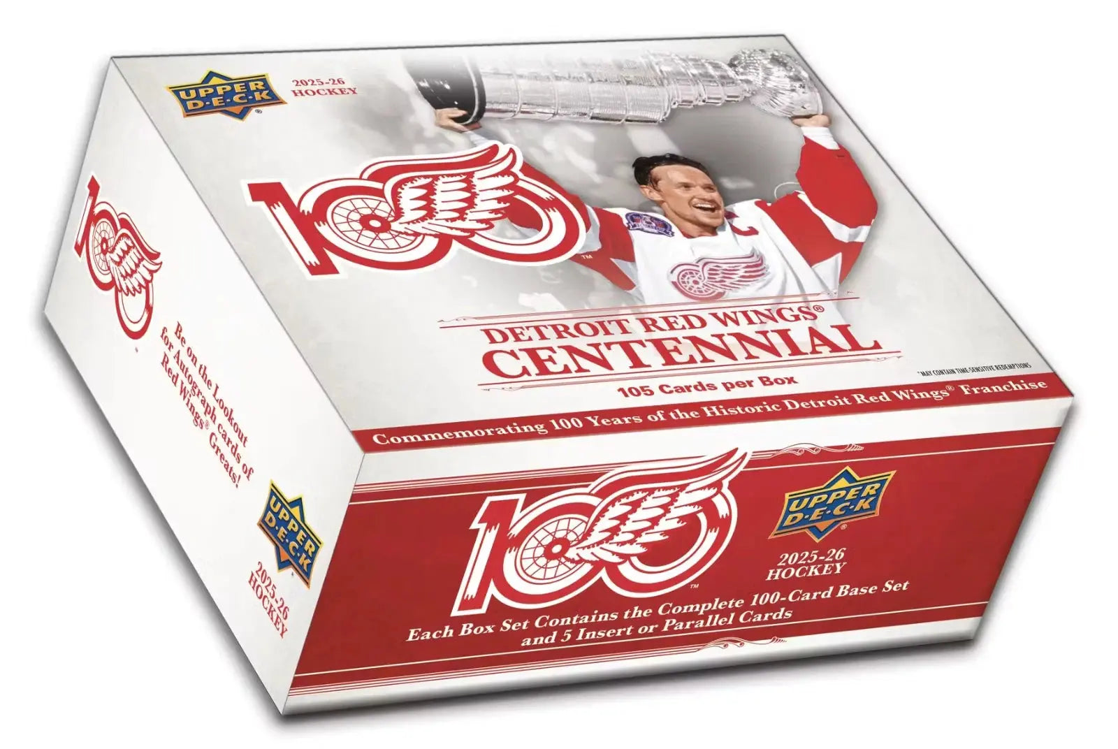 2025-26 Upper Deck Red Wings Centennial Box Set 