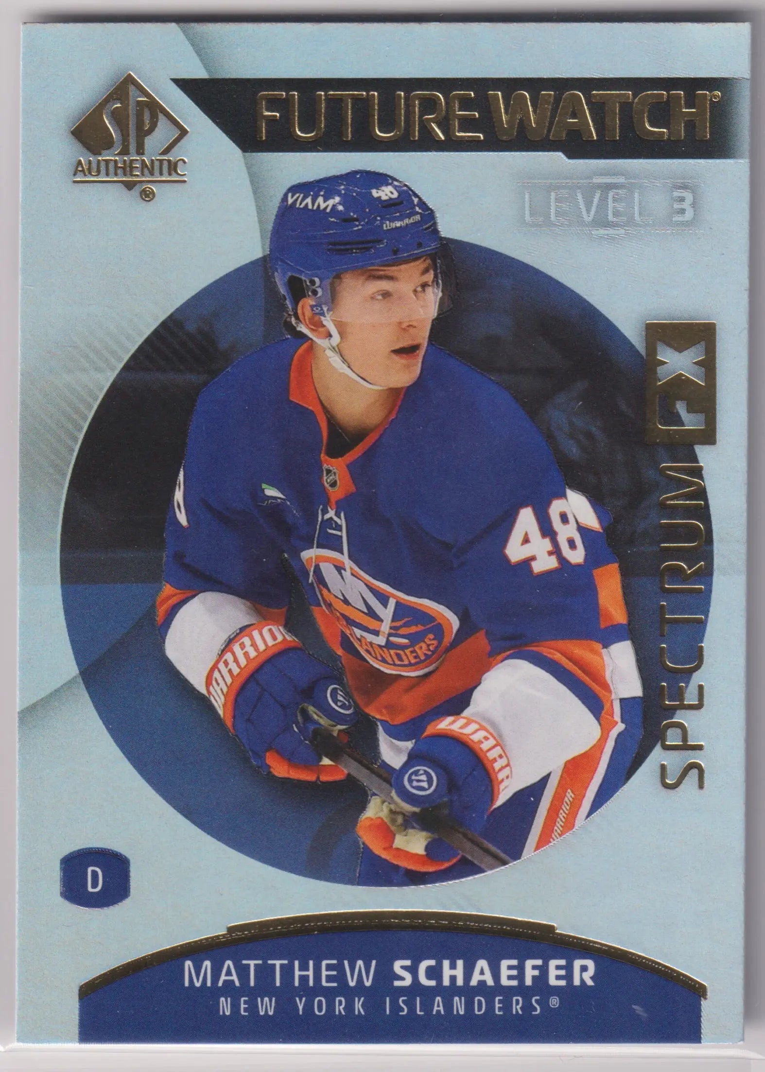 2025-26 Upper Deck SP Authentic Future Watch Rookie Matthew Schaefer RC 