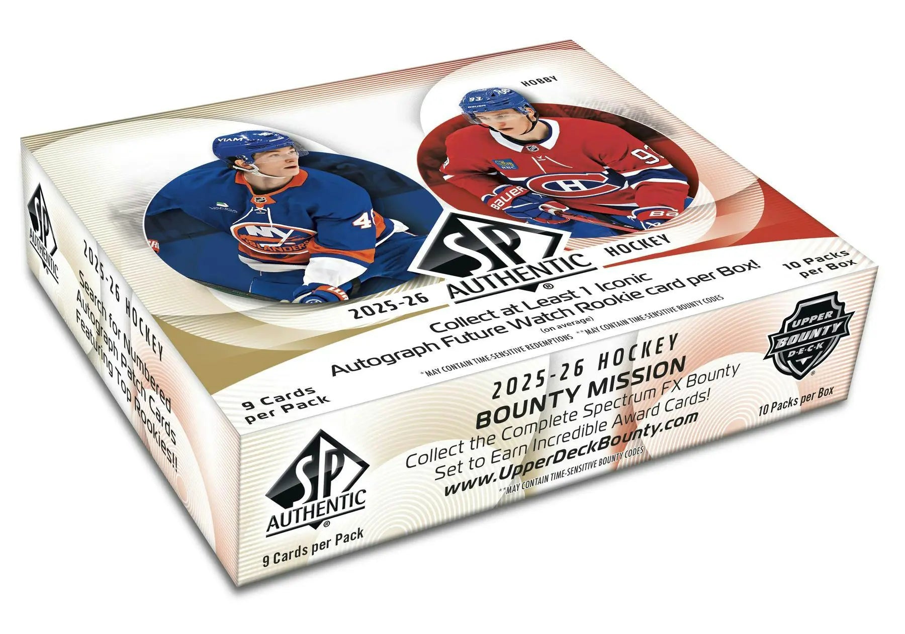 2025/26 Upper Deck SP Authentic Hockey Hobby Box 
