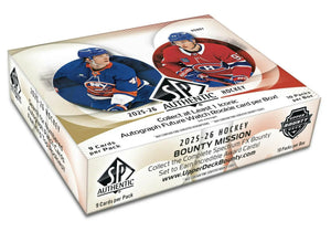 2025/26 Upper Deck SP Authentic Hockey Hobby Box 