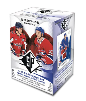 2025-26 Upper Deck SP Hockey 8-Pack Blaster Box 