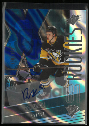 2025-26 Upper Deck SPx Blue Autograph Ben Kindel Auto /199 