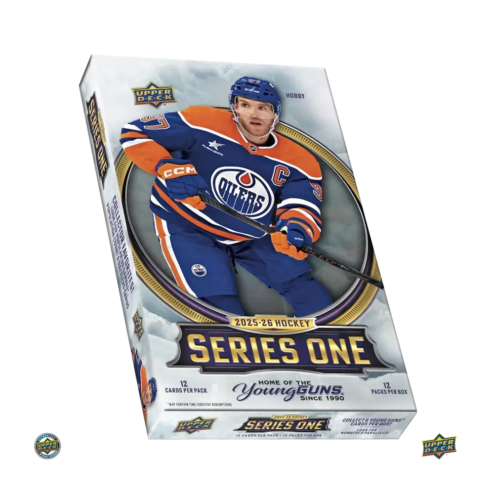 2025-26 Upper Deck Series 1 Hockey Hobby Case 