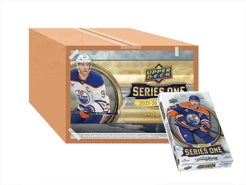 2025-26 Upper Deck Series 1 Hockey Hobby Case (12 Boxes) 