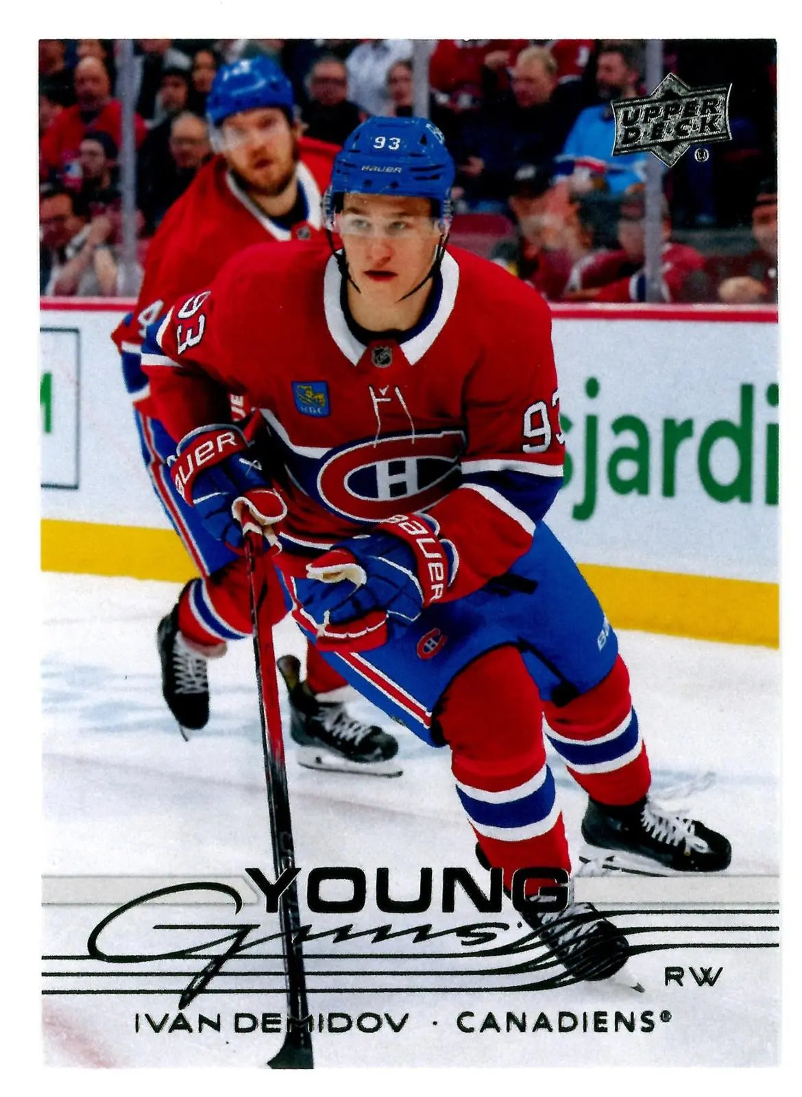 2025-26 Upper Deck Series 1 Hockey Rookie Young Guns Ivan Demidov RC 