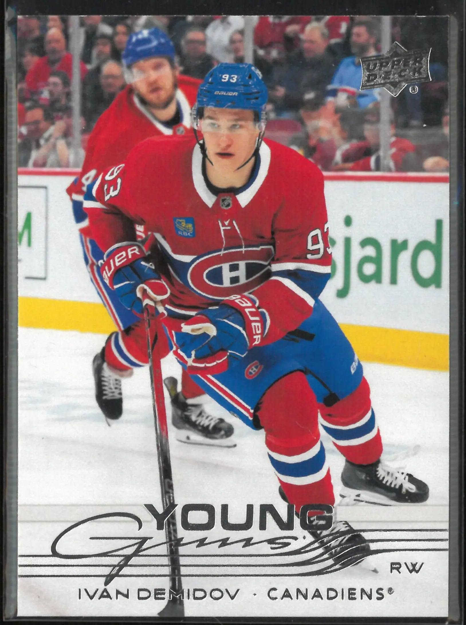 2025-26 Upper Deck Series 1 Young Guns Rookie Ivan Demidov RC 
