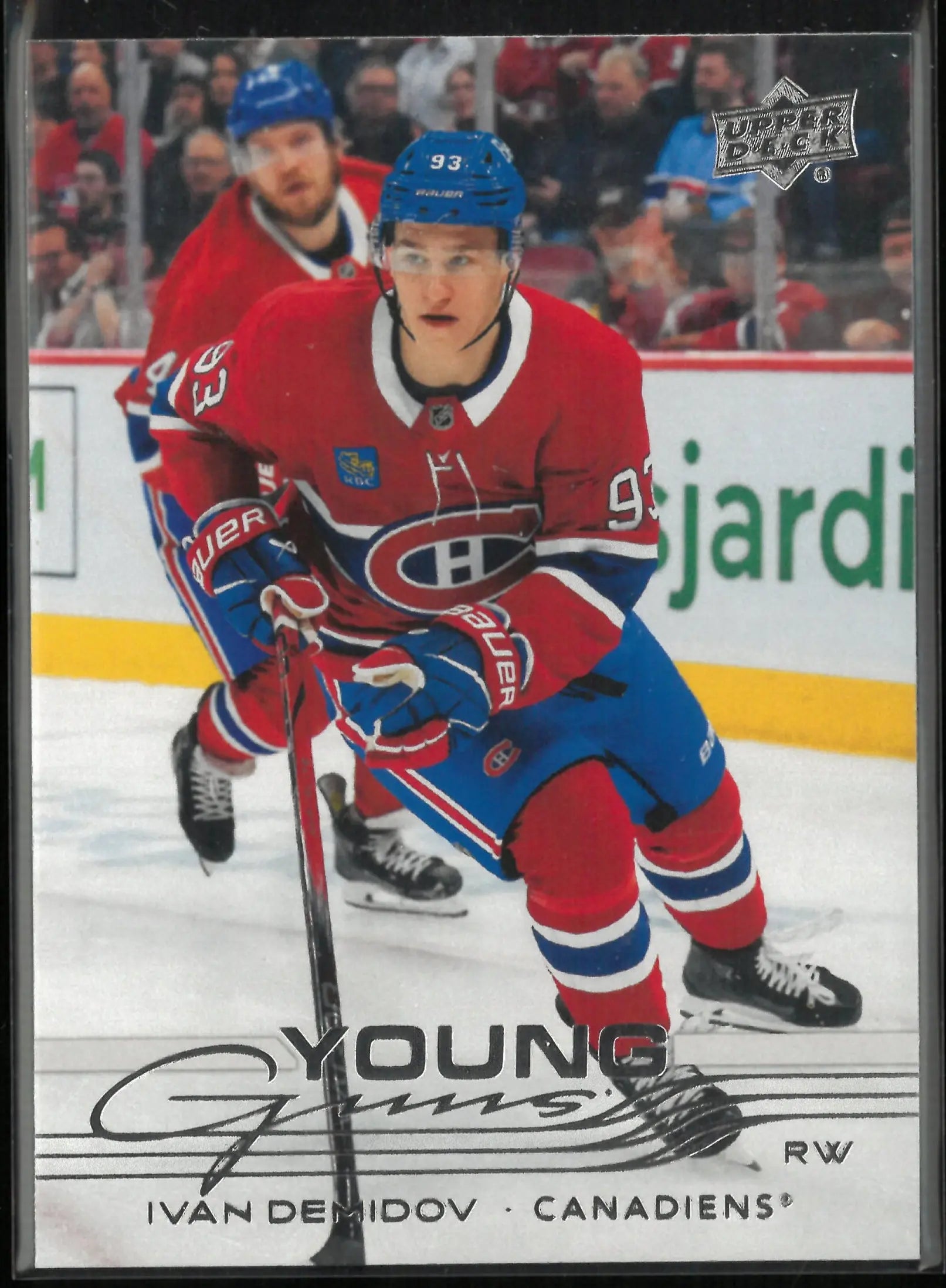 2025-26 Upper Deck Series 1 Young Guns Rookie Ivan Demidov RC 