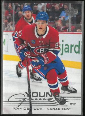 2025-26 Upper Deck Series 1 Young Guns Rookie Ivan Demidov RC 
