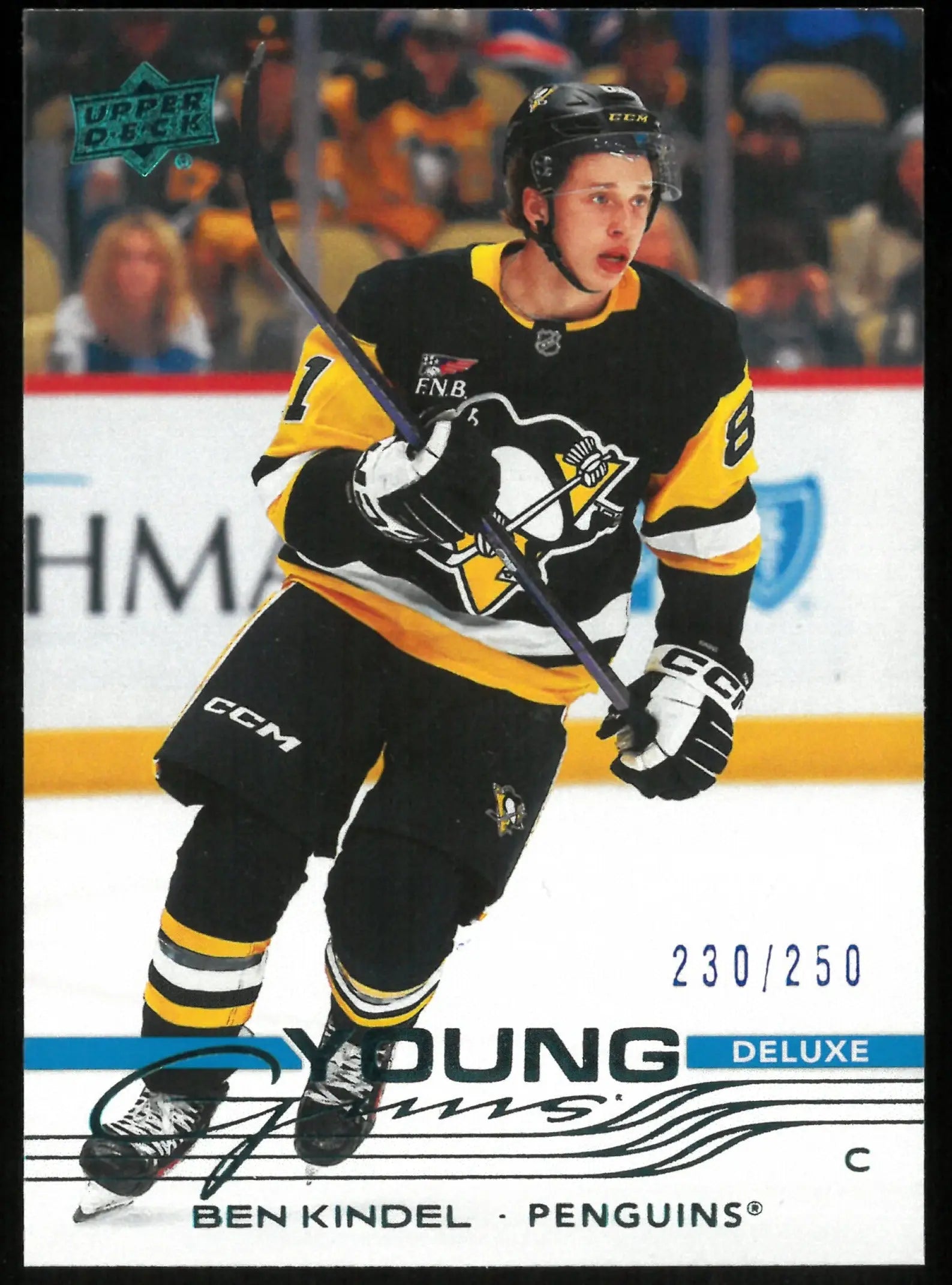 2025-26 Upper Deck Series 2 Ben Kindel Young Guns RC Deluxe /250 