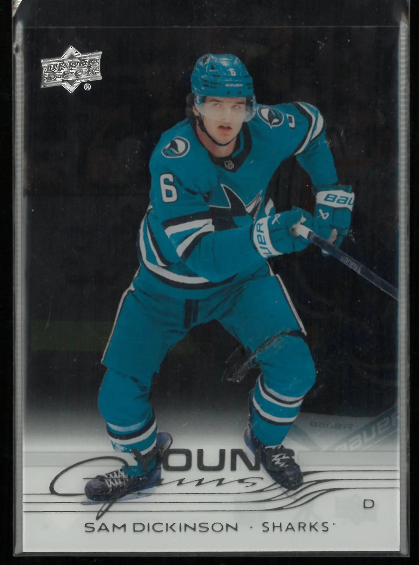 2025-26 Upper Deck Series 2 Clear Cut Young Guns Rookie Sam Dickinson RC 