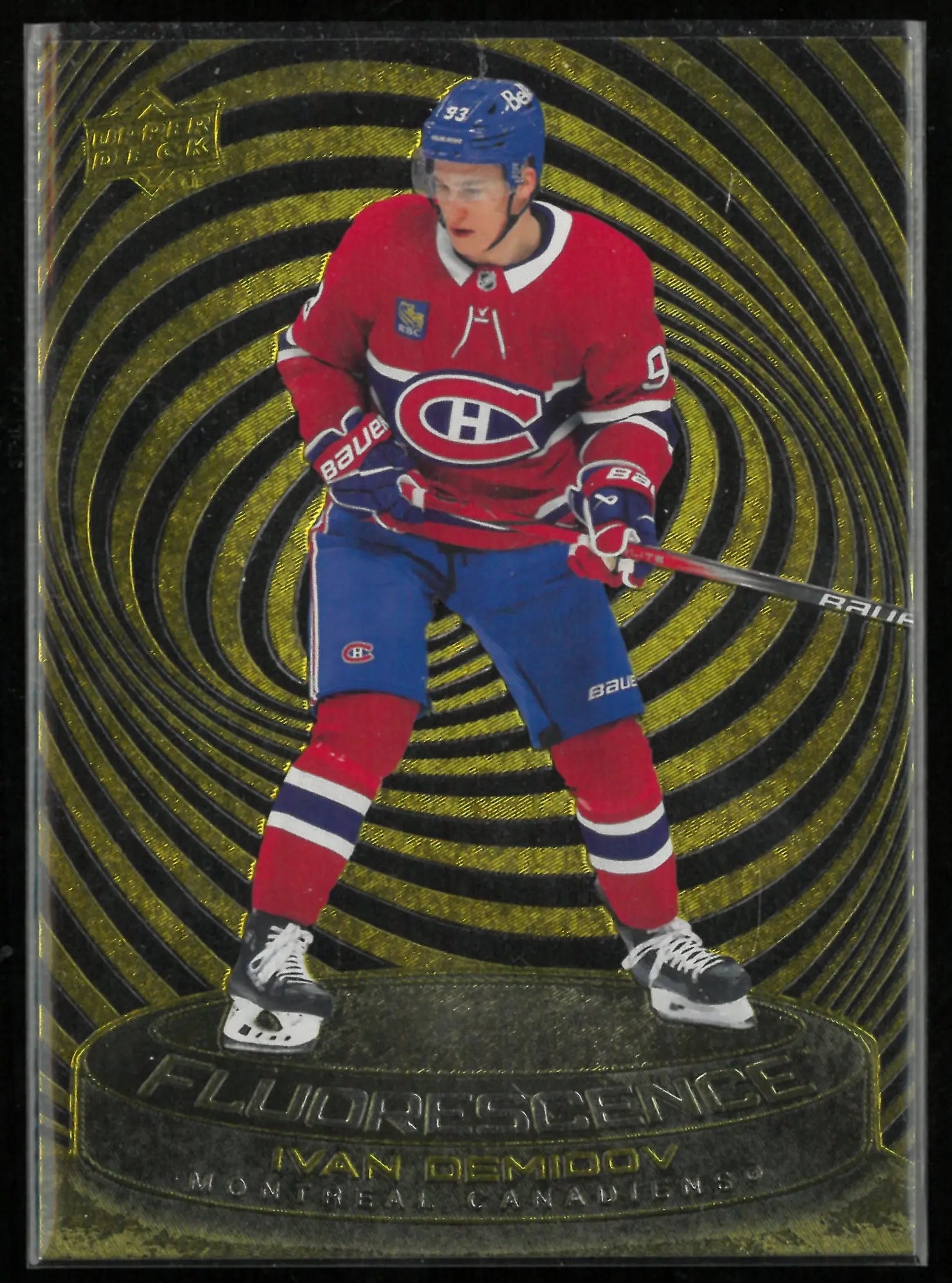 2025-26 Upper Deck Series 2 Fluorescence Ivan Demidov Gold /150 