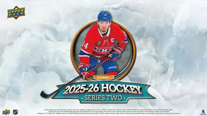 2025-26 Upper Deck Series 2 Hockey Hobby Box 