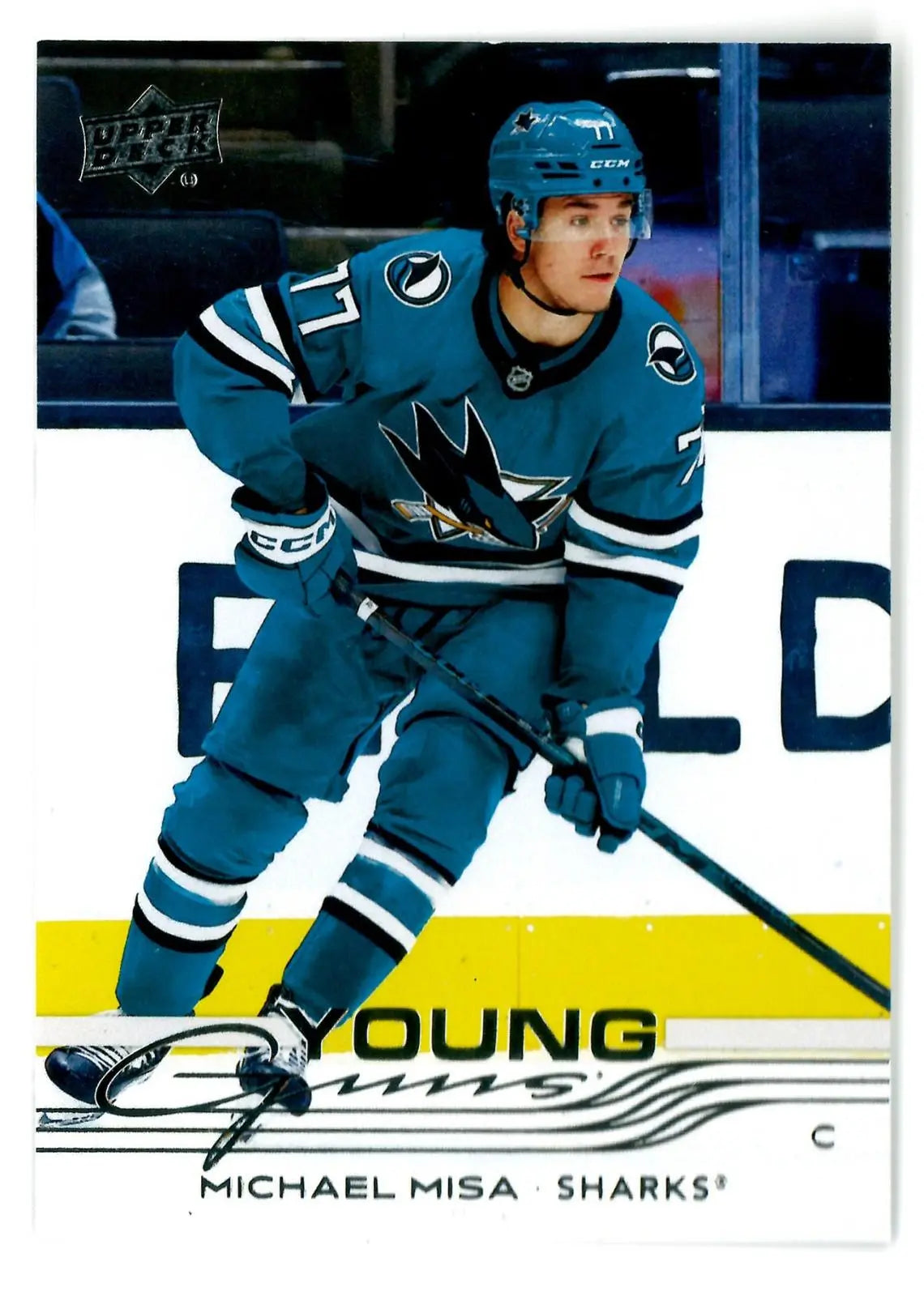 2025-26 Upper Deck Series 2 Hockey Rookie Young Guns Michael Misa RC 