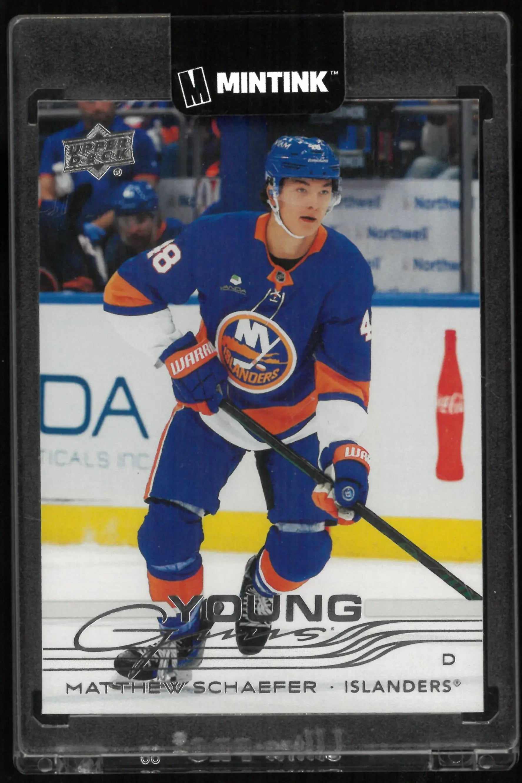 2025-26 Upper Deck Series 2 Young Guns Matthew Schaefer RC Rookie 