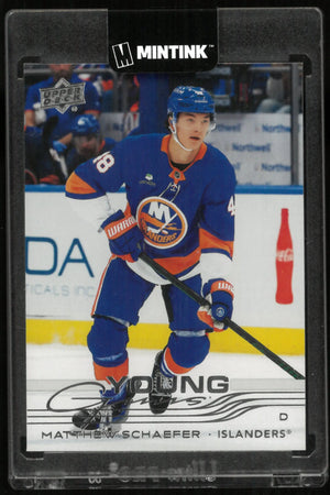 2025-26 Upper Deck Series 2 Young Guns Matthew Schaefer RC Rookie 