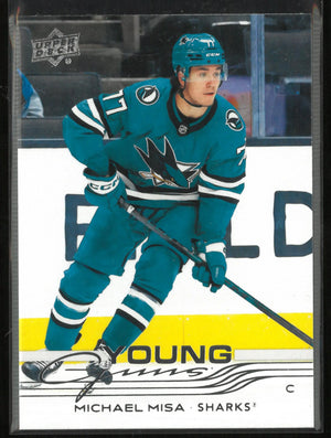 2025-26 Upper Deck Series 2 Young Guns Michael Misa Rookie RC 
