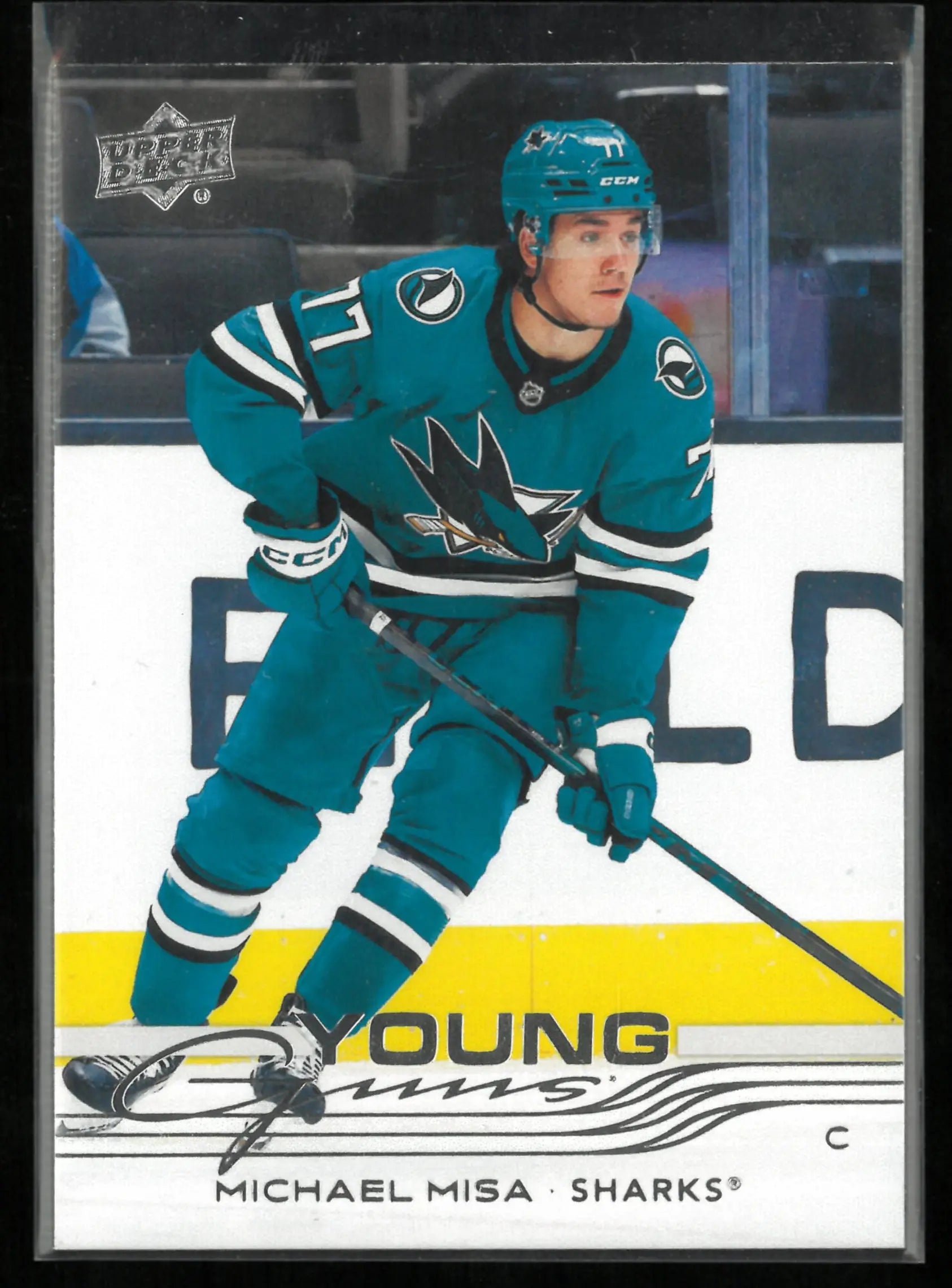 2025-26 Upper Deck Series 2 Young Guns RC Michael Misa Rookie 