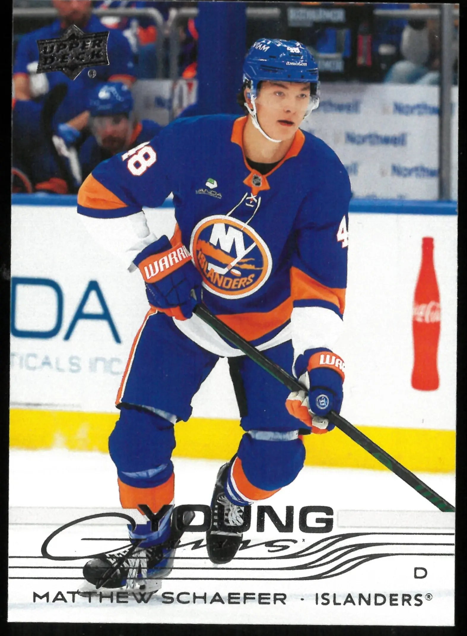 2025-26 Upper Deck Series 2 Young Guns Rookie Matthew Schaefer RC 