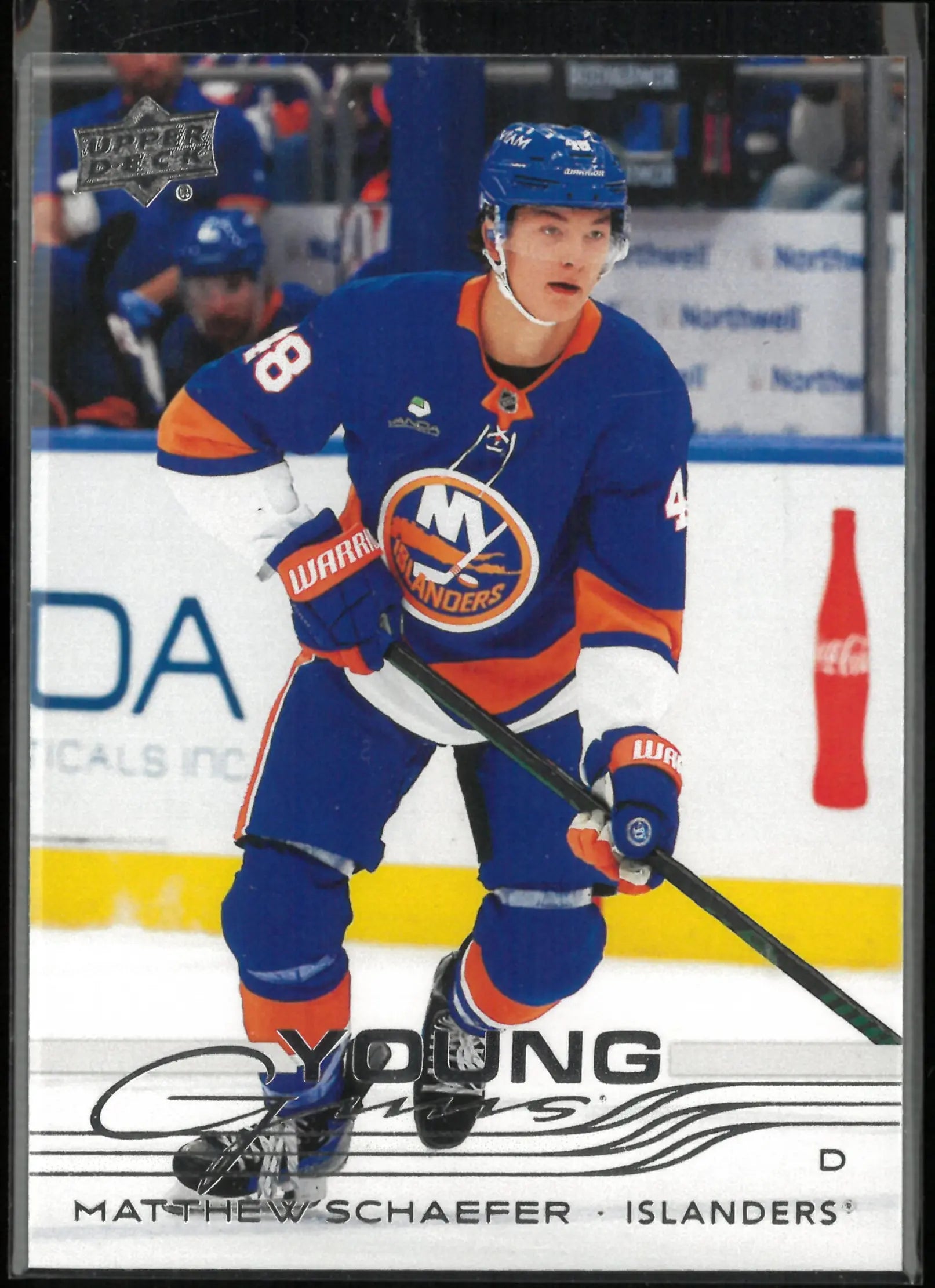 2025-26 Upper Deck Series 2 Young Guns Rookie Matthew Schaefer RC 