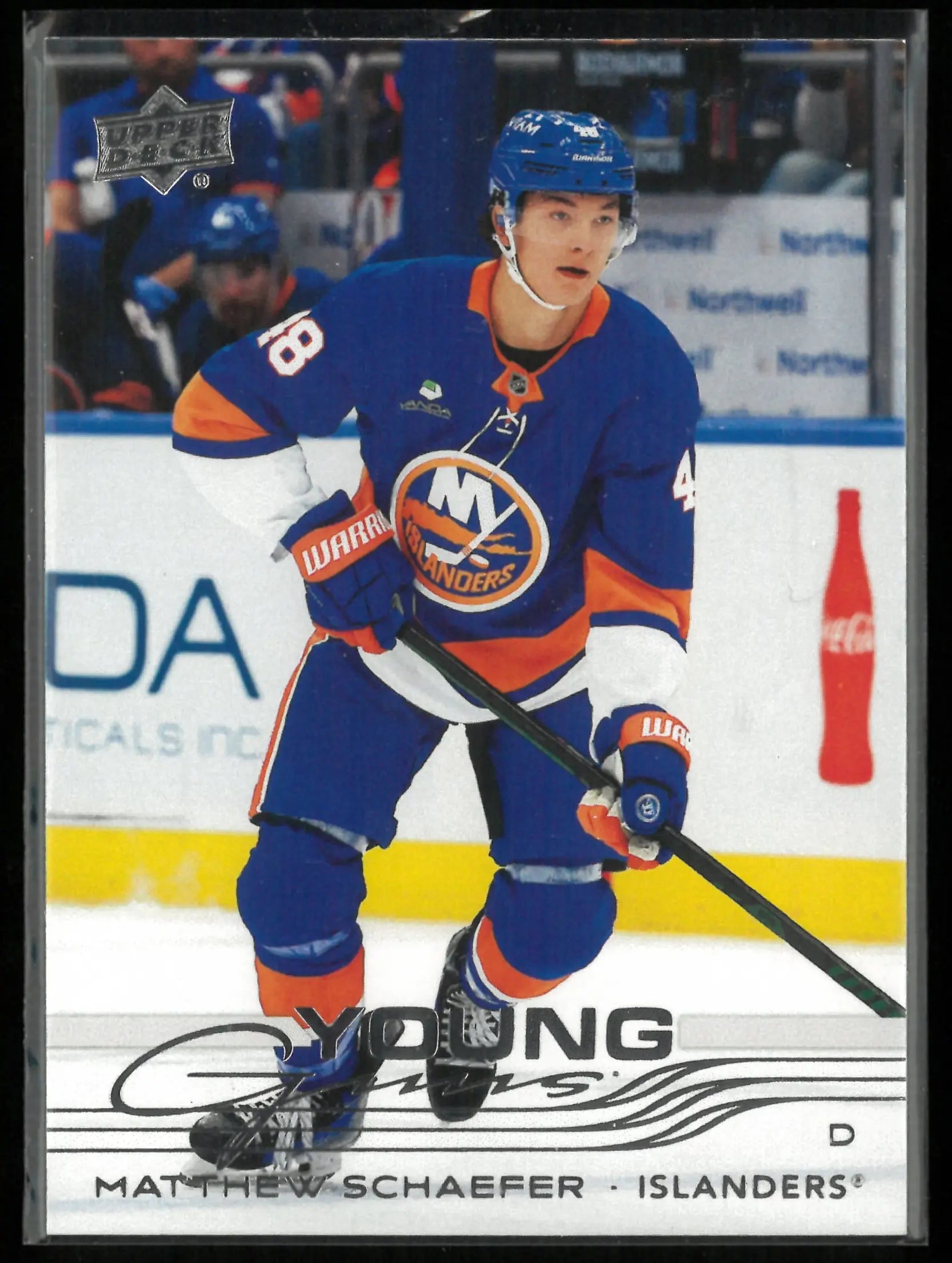 2025-26 Upper Deck Series 2 Young Guns Rookie Matthew Schaefer RC 