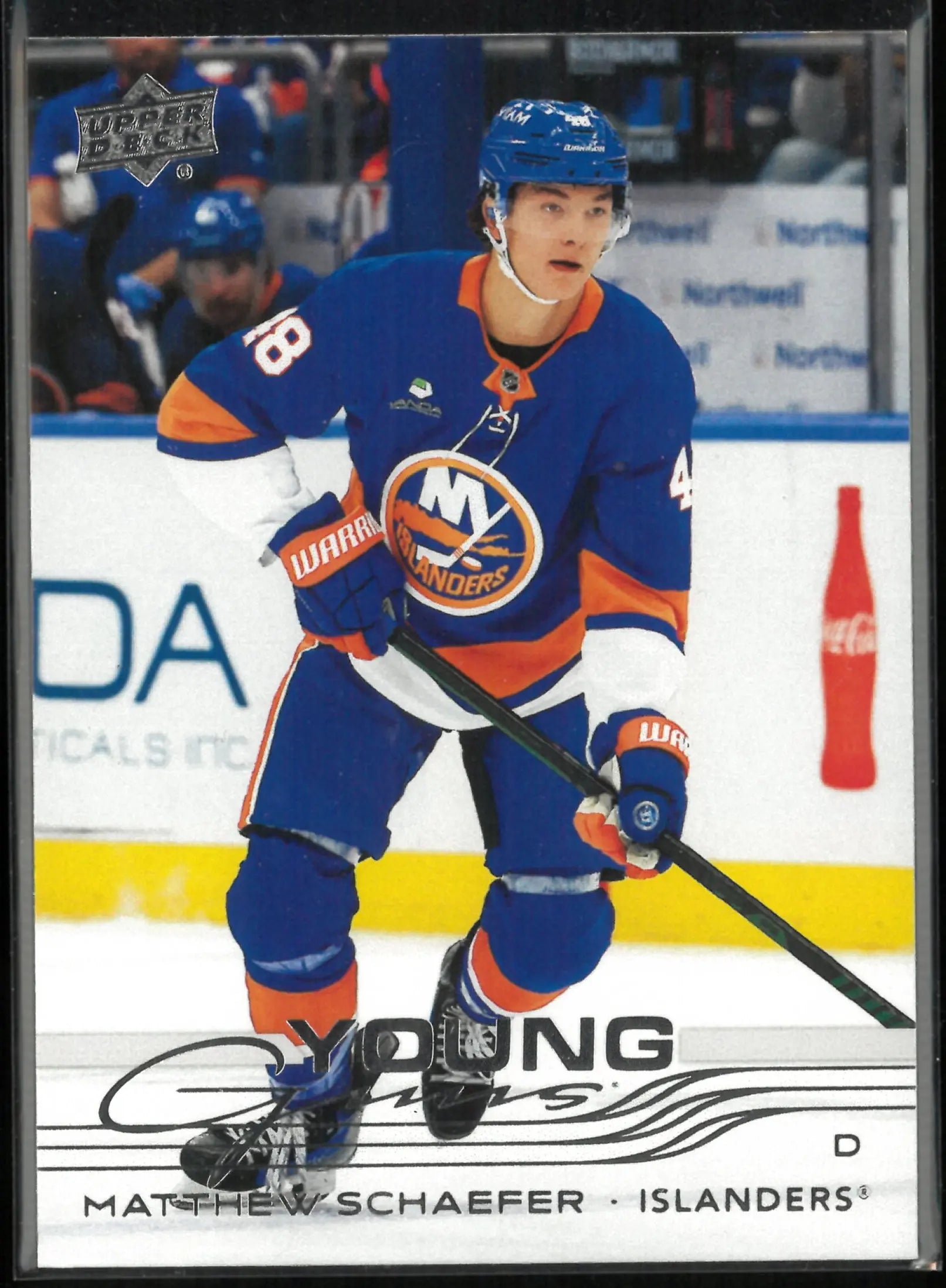 2025-26 Upper Deck Series 2 Young Guns Rookie Matthew Schaefer RC 