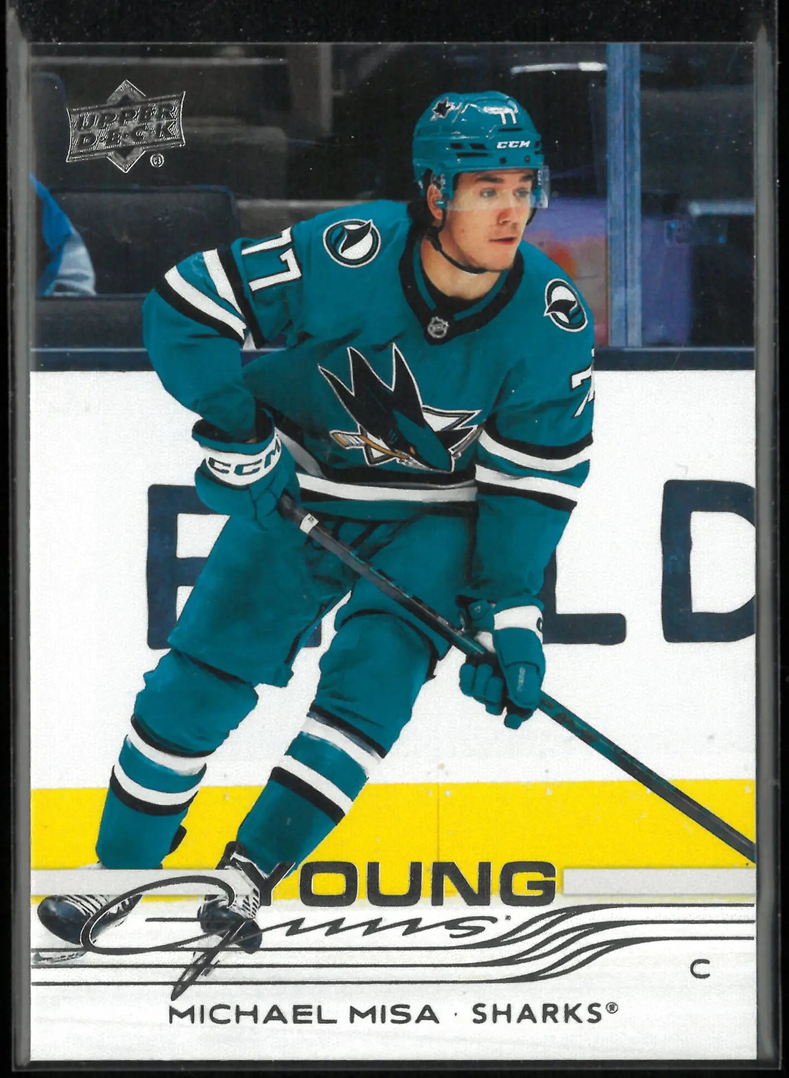 2025-26 Upper Deck Series 2 Young Guns Rookie Michael Misa RC 